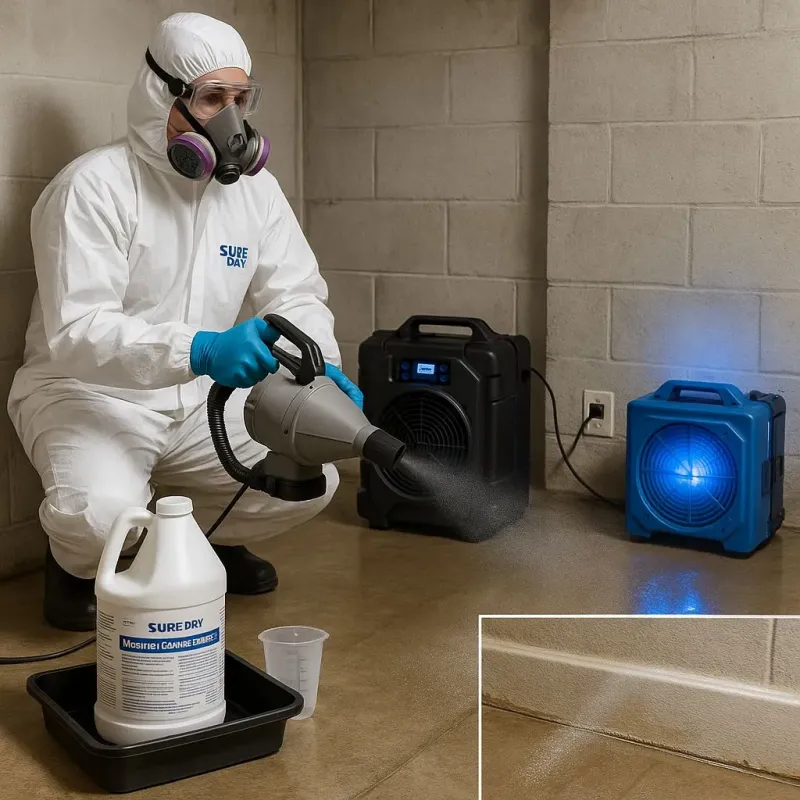 Sanitization and Odor Removal process in DeLand, FL